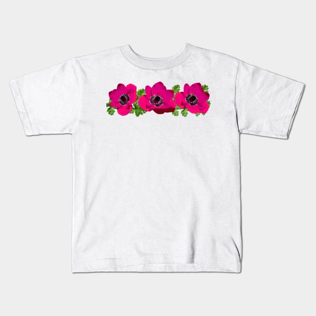 flowers Kids T-Shirt by Grazia